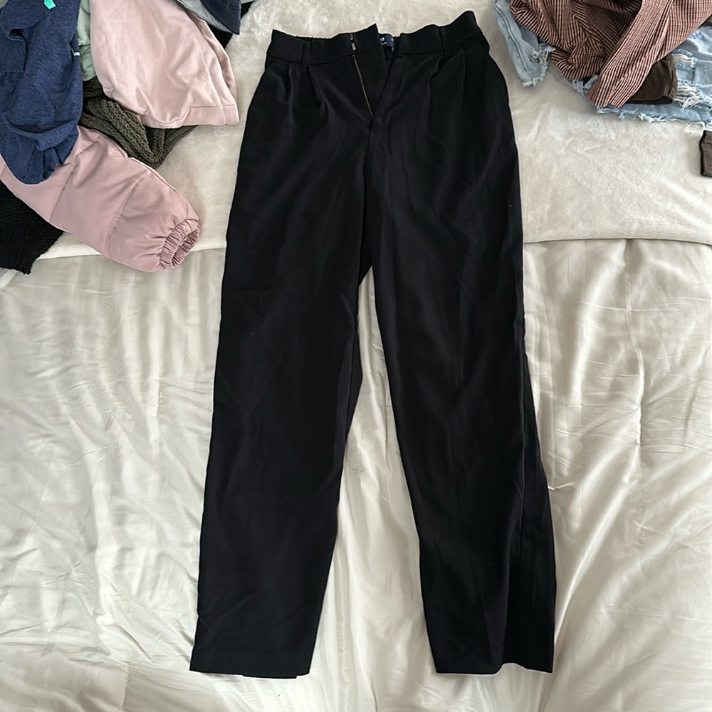 Flared business pants